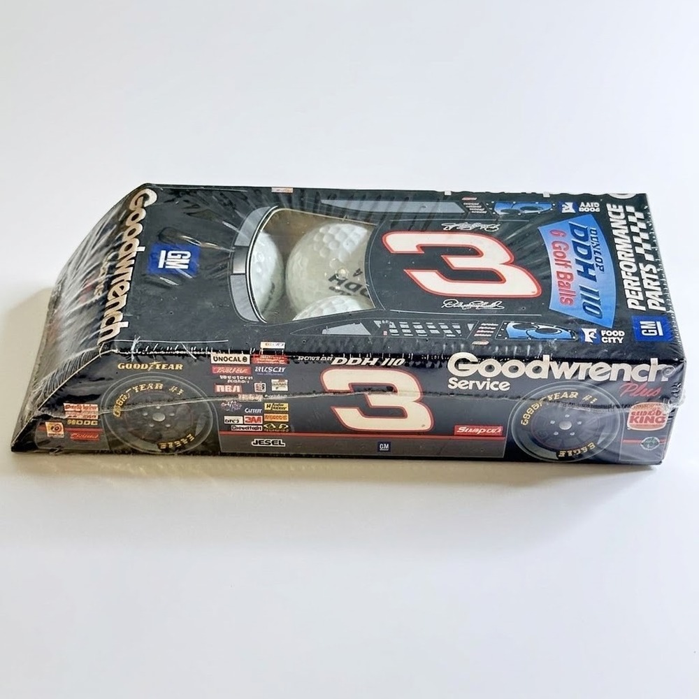 Dale Earnhardt #3 NASCAR Dunlop DDH 110 Golf Balls 6 Pack Goodwrench Sealed